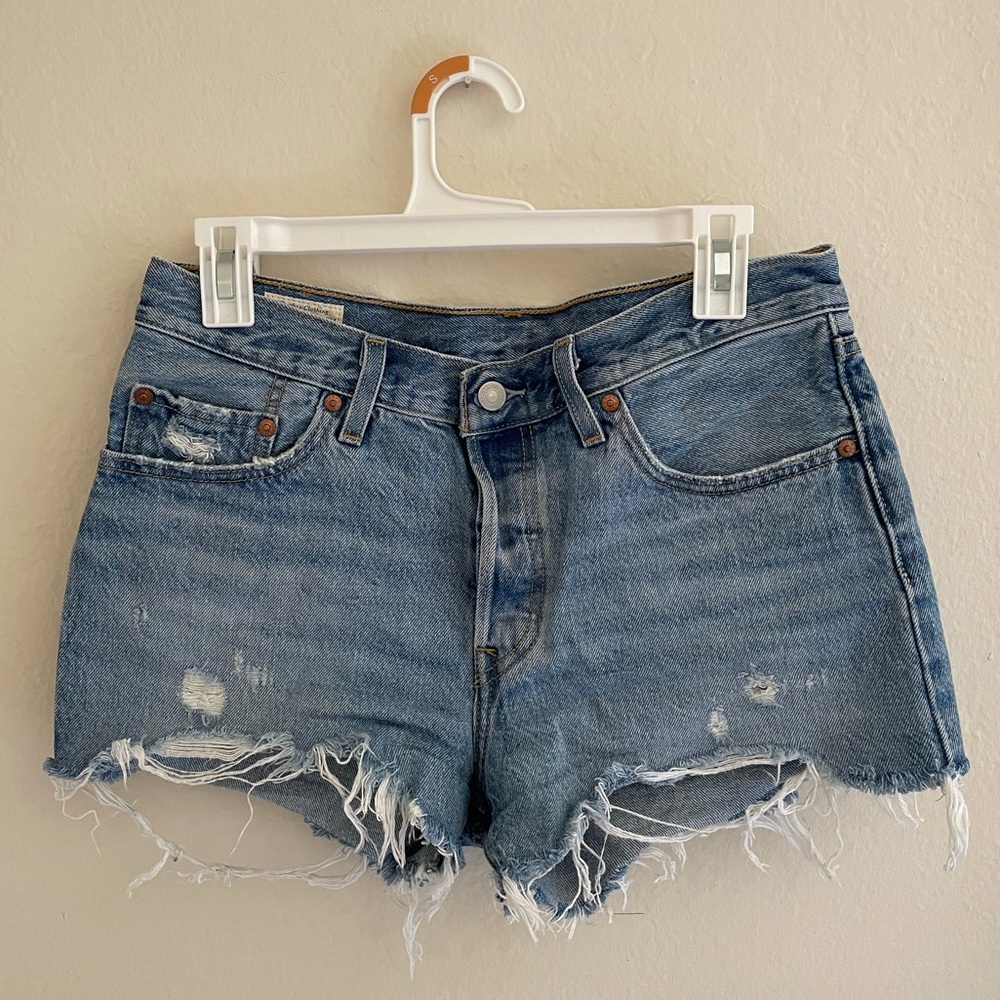 Levi’s Denim Shorts, gently used, great condition!